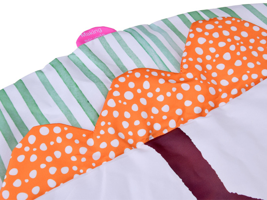 Large Educational Play Mat for Babies with Contrast Cards and Toys ZA5911