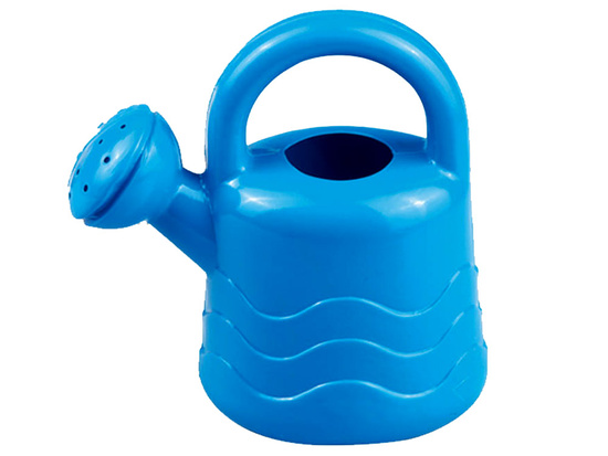 A colorful plastic watering can for a small gardener's child ZA5398