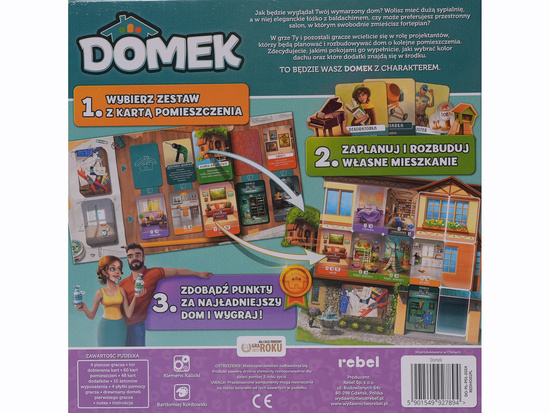 Rebel Family Board Game HOUSE about interior design with heart and imagination GR0783