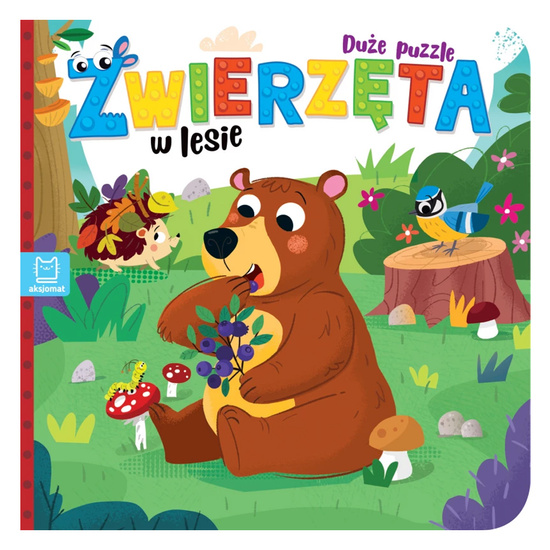 Aksjomat Zwierzęta w lesie. Duże puzzle KS1188