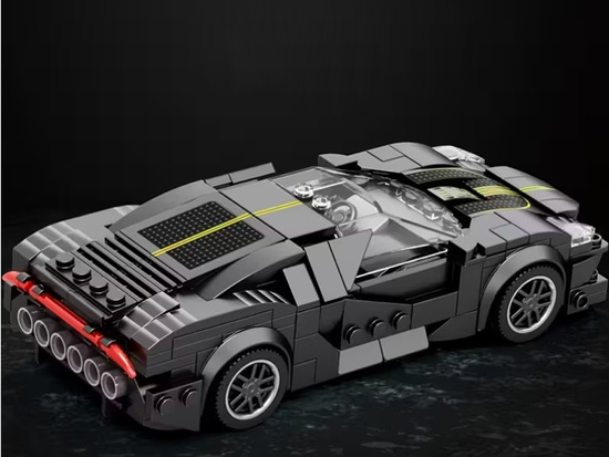 Technical blocks Sports car BLACK LUXURY hypercar 298-pcs ZA5785