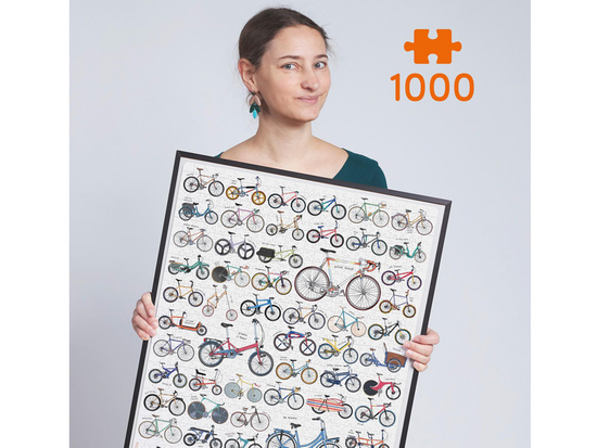 CzuCzu Puzzlove Bicycles 1000 pieces ZA6091