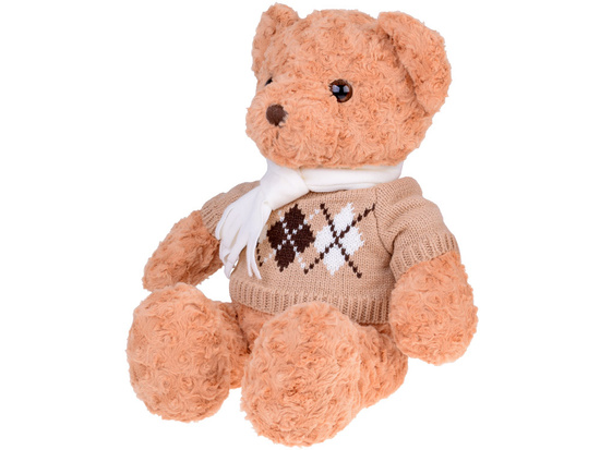 Teddy bear soft Bear in a sweater and scarf 60cm ZA 5330