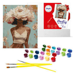 Malowanie po numerach 40x50 KHO8436 Kwitnące piękno AP0081