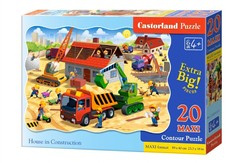 Puzzle 20 pcs. MAX House in Construction