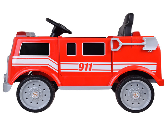 Fire brigade car Battery operated fire truck Roosters Signal Radio PA0313