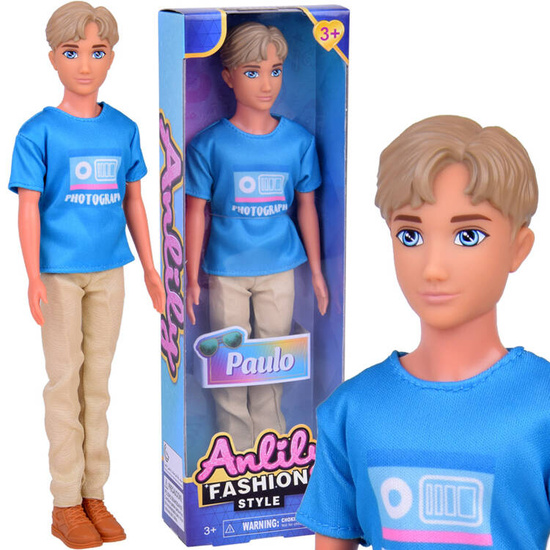 Anlily Doll - Stylish Boy Paulo in Fashionable Outfit ZA5415