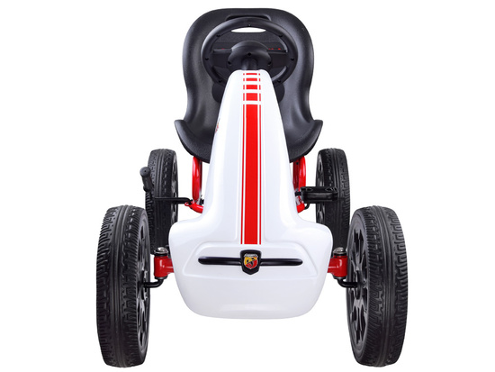 Licensed ABARTH pedal gokart for children 30kg Soft wheels PA0167