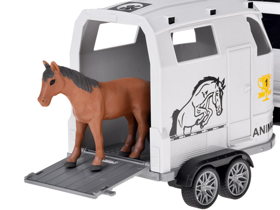 Off-road vehicle with opening trailer, buggy + HORSE Light and sound ZA5912
