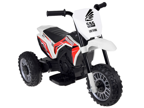 Electric battery-powered tricycle for children + music PA0334