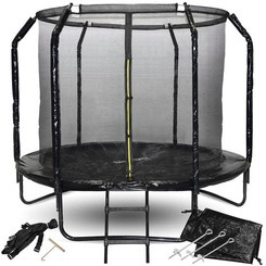 SkyFlyer garden trampoline + 8FT 244cm ladder