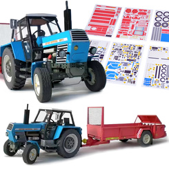 Collectible model kit TRAKTOR Zetor Crystal 8011 1:32 ZA5889