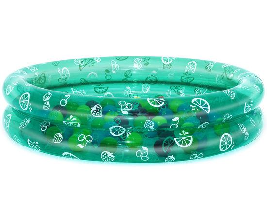 Bestway Suchy basen kulkami ZIELONY 91x20cm + 50 kulek 51141