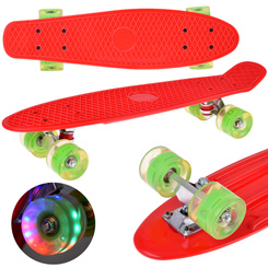 LED Skateboard with Light-Up Wheels for Skatepark Riding SP0825