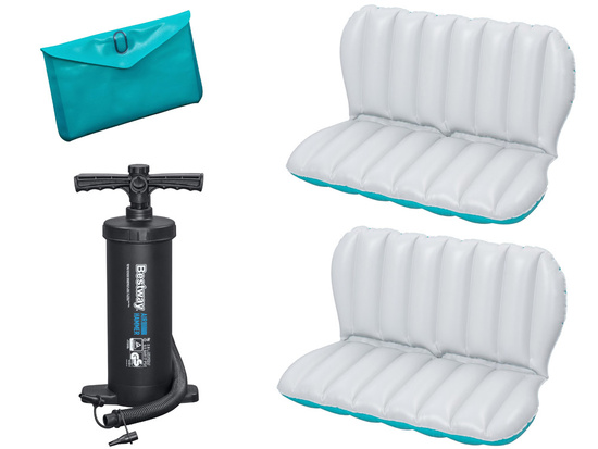 Bestway dmuchany ponton Adventure Elite™ X5 5osób + wiosła 315x166cm 65159