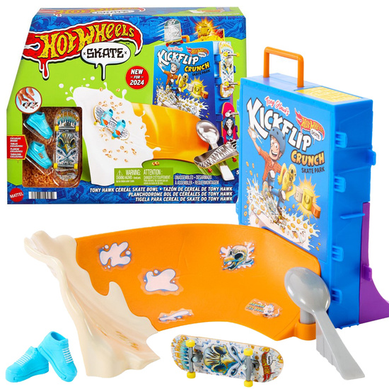 Skate Park Deskorolka Rampa  Zabawka Finger Skateboard Hot Wheels ZA5987