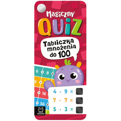 Aksjomat Magiczny quiz. Tabliczka mnożenia do 100. Z nitem KS1091