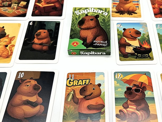 Alexander Card Memory Game Peter Capybara Cards GR0790