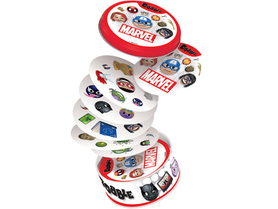 Rebel Karciana gra Dobble Marvel Emoji - okrągłe karty do gry GR0773 