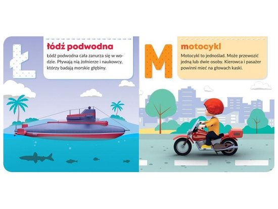Aksjomat Książeczka dla Malucha Pojazdy od A do Z KS0368
