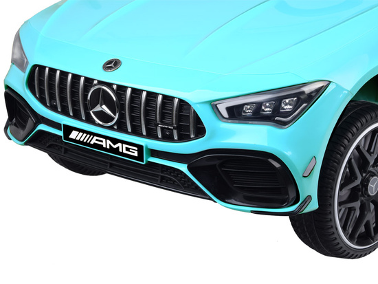 Mercedes AMG CLA 45s battery-powered car for children, rocking effect PA0307