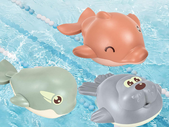 Wind-up Floating Water Bath Toy ZA4670