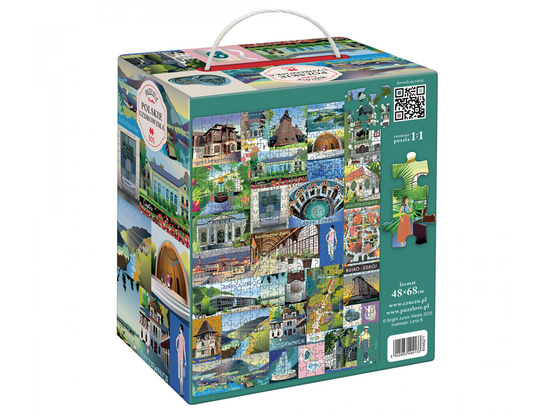 CzuCzu Puzzlove Polish Spas 500 pieces ZA6109