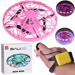 Flying disc drone with led light controlled by hand RC0653 RO