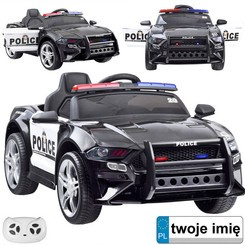 Auto na akumulator dla dziecka RADIOWÓZ policja pilot PA0218