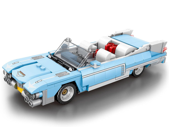 Technical blocks BLUE CONVERTIBLE classic American 308-piece ZA5791