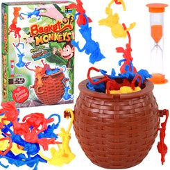 Monkey Rope Skill Game Monkeys in a Basket Falling Monkeys GR0685