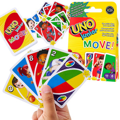 UNO Junior Move Playing Cards Children's Card Game GR0776