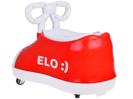 Red SNEAKER Elo :) - RIDE ON shoe Super-rotating + music SP0813
