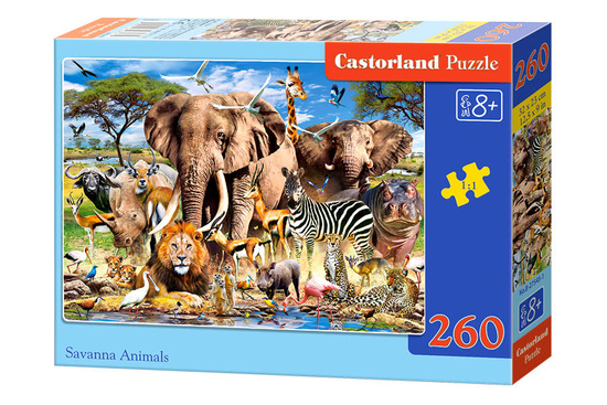 Puzzle 260 pcs. Savanna Animals