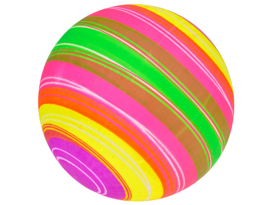 Rubber Rainbow Ball to play for children SP0714