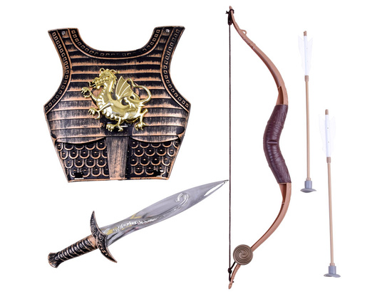 Set Bow, sword, armor for the archer ZA3936