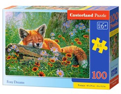 Puzzle 100 pieces Foxy Dreams