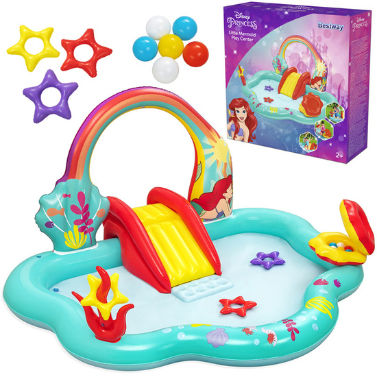 Bestway wodny plac zabaw Disney Mała Syrenka Ariel 91097
