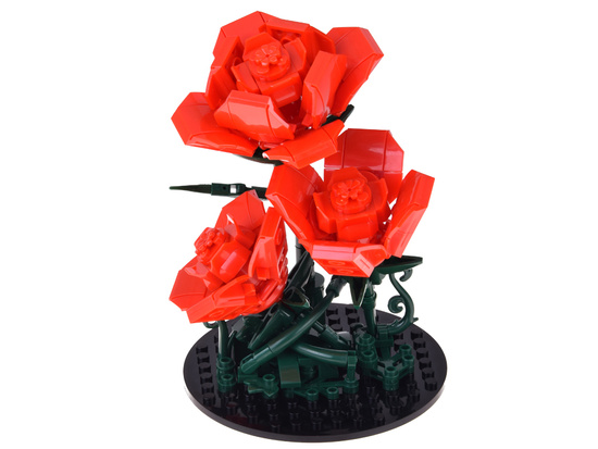 Illuminated ROSE under the dome - flowers, 219 pieces ZA5901