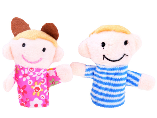 Family finger puppets 6 pcs ZA3970