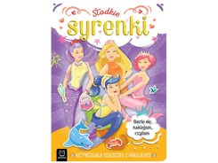 Aksjomat Słodkie Syrenki książeczka z naklejkami KS0498
