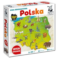Captain Science educational board game Polish special edition GR0674