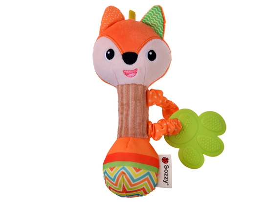 Charmant Rattle Teether Plush Toy Deer for a Child ZA5771