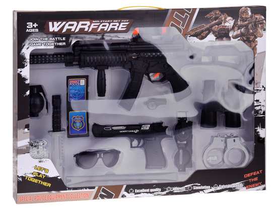 A set for the Police playing Policeman with a gun and handcuffs ZA4826