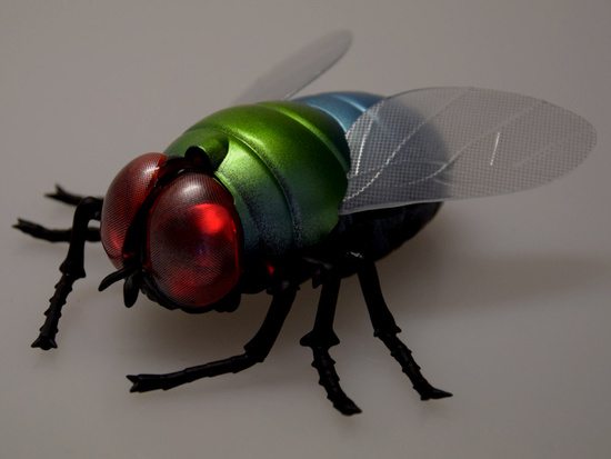 Remote-controlled fly with r/c remote control RC0623