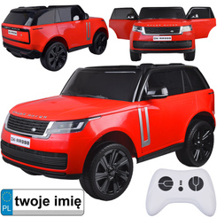 Auto na akumulator RANGE ROVER 4x4 wyświetlacz pilot PA0319