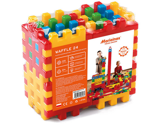 Marioinex Construction blocks cube Waffles 24 ZA5034