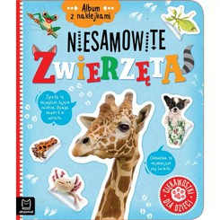 Aksjomat Album z naklejkami. Niesamowite zwierzęta KS0733