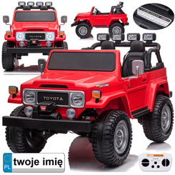 Toyota Land Cruiser PA0285 battery-powered 2-person car