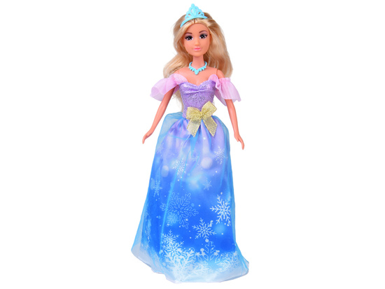 Fairytale princess doll in a ball gown + royal carriage horse ZA5705